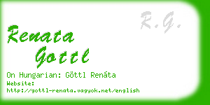 renata gottl business card